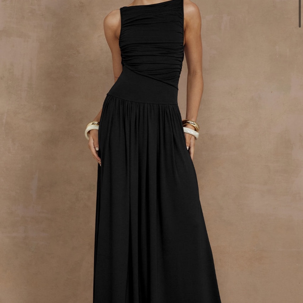 Runaway the Label - Black Maxi Dress